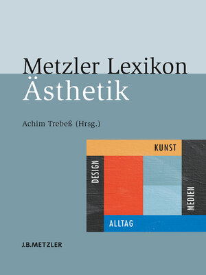 cover image of Metzler Lexikon Ästhetik